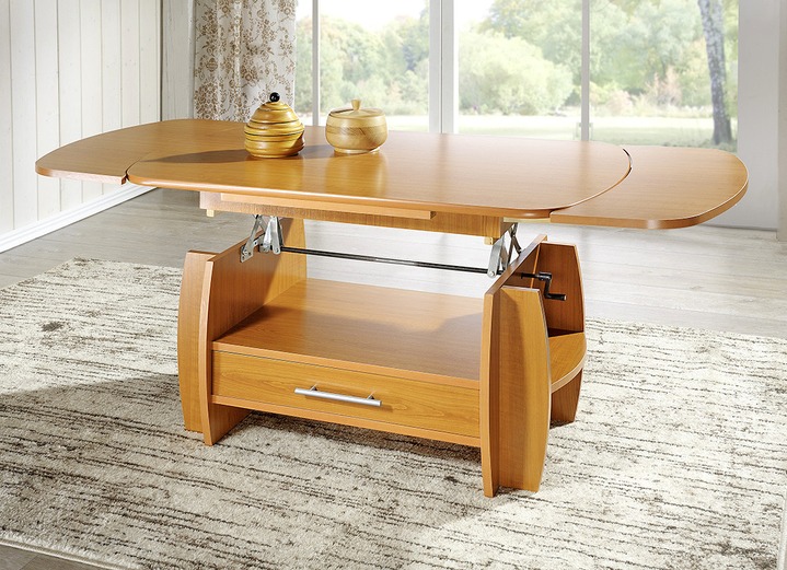 Couchtische - Couchtisch mit pflegeleichter Oberfläche, in Farbe EICHE SONOMA, in Ausführung Feste Platte Ansicht 2