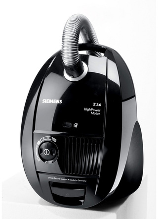 Siemens - SIEMENS VSZ3B212 Bodenstaubsauger – Farbe SCHWARZ Siemens - SIEMENS VSZ3B212 Bodenstaubsauger, in Farbe SCHWARZ