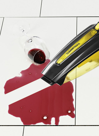 Mit Akku - Akku-Handstaubsauger 2-in-1, in Farbe SCHWARZ/GELB – Farbe SCHWARZ/GELB – Ansicht 