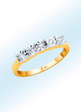 Damenring mit Brillanten