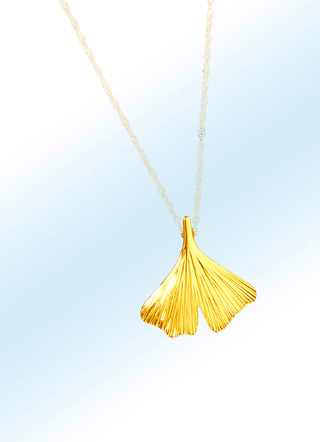 Anhänger Ginkgoblatt