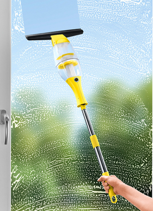 Reinigungsgeräte - Fensterreiniger-Set mit automatischer Saugfunktion, in Farbe GELB Ansicht 1