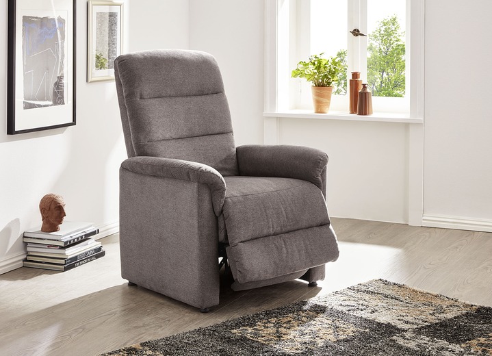 TV-Sessel / Relax-Sessel - Relax-Sessel mit doppelter Federung, in Farbe CAPPUCCINO Ansicht 3