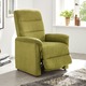 TV-Sessel / Relax-Sessel - Relax-Sessel mit doppelter Federung, in Farbe CAPPUCCINO – Farbe GRÜN – Ansicht 1