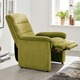 TV-Sessel / Relax-Sessel - Relax-Sessel mit doppelter Federung, in Farbe CAPPUCCINO – Farbe GRÜN – Ansicht 3