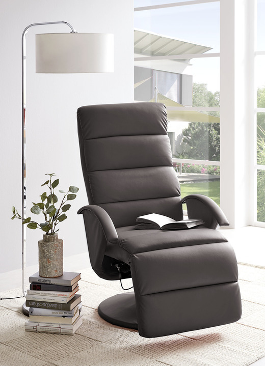 TV-Sessel / Relax-Sessel - Relax-Sessel mit stabilem Metallrahmen, in Farbe CREME Ansicht 5