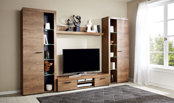 Moderne Wohnwand Mit Glasboden Wohnwande Bader Eiche rustikal mobel modern caseconrad com. moderne wohnwand mit glasboden