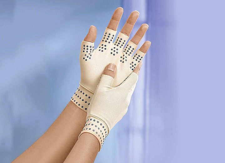 Bandagen - Therapie-Handschuh mit Wärmespeicher, in Farbe BEIGE Ansicht 1