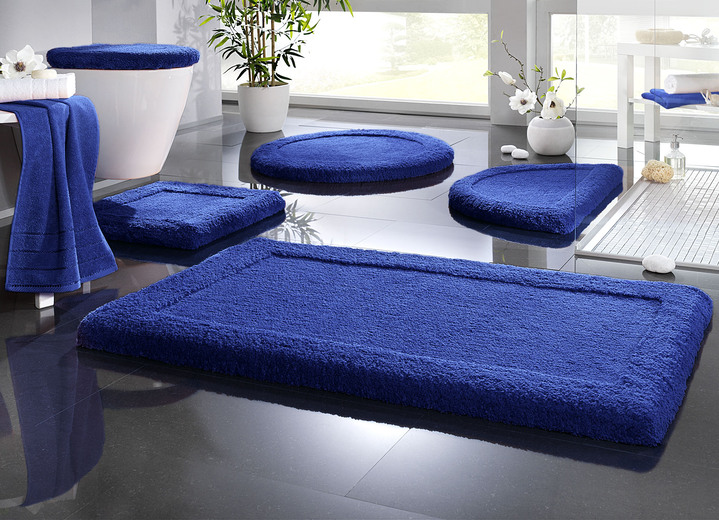 Badgarnituren - Premium Badgarnitur Superfine Microfaser, in Größe 100 (Vorleger halbrund, 50/ 80 cm) bis 110 (Hänge-WC-Garnitur, 2-teilig), in Farbe PFIRSICH Ansicht 18