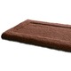 Badgarnituren - Premium Badgarnitur Superfine Microfaser – Farbe BRAUN – Ansicht 2 Badgarnituren - Premium Badgarnitur Superfine Microfaser, in Größe 100 (Vorleger halbrund, 50/ 80 cm) bis 110 (Hänge-WC-Garnitur, 2-teilig), in Farbe HELLBLAU – Farbe BRAUN – Ansicht 2