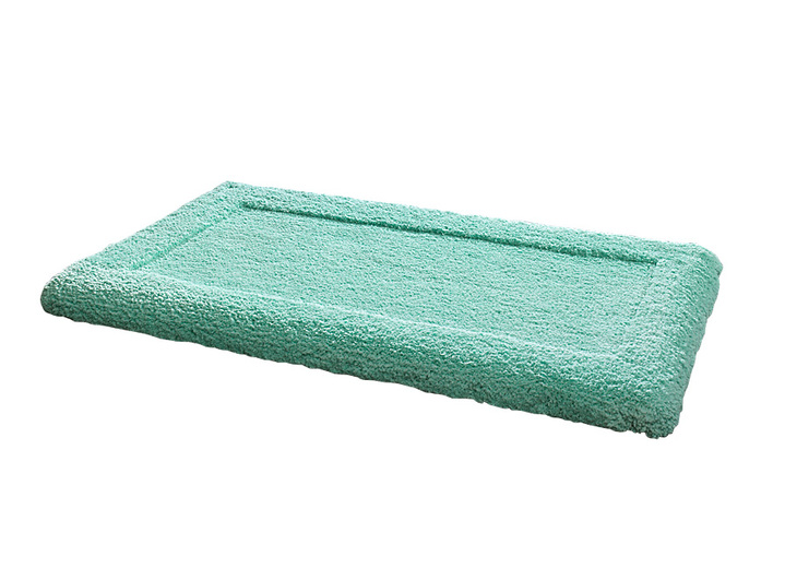 Badgarnituren - Premium Badgarnitur Superfine Microfaser, in Größe 100 (Vorleger halbrund, 50/ 80 cm) bis 110 (Hänge-WC-Garnitur, 2-teilig), in Farbe PFIRSICH Ansicht 9