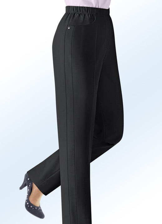 Hosen - Hose in Schlupfform Ansicht 2 Hosen - Hose in Schlupfform, in Größe 019 bis 235, in Farbe HELLGRAU MEL. Ansicht 2