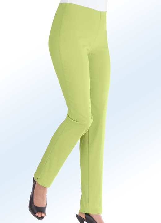 Hosen in Schlupfform - Hose in Schlupfform in 14 Farben, in Größe 017 bis 052, in Farbe WEISS Ansicht 2