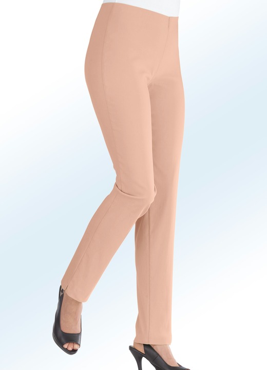Hosen in Schlupfform - Hose in Schlupfform in 14 Farben, in Größe 017 bis 052, in Farbe APRICOT Ansicht 1