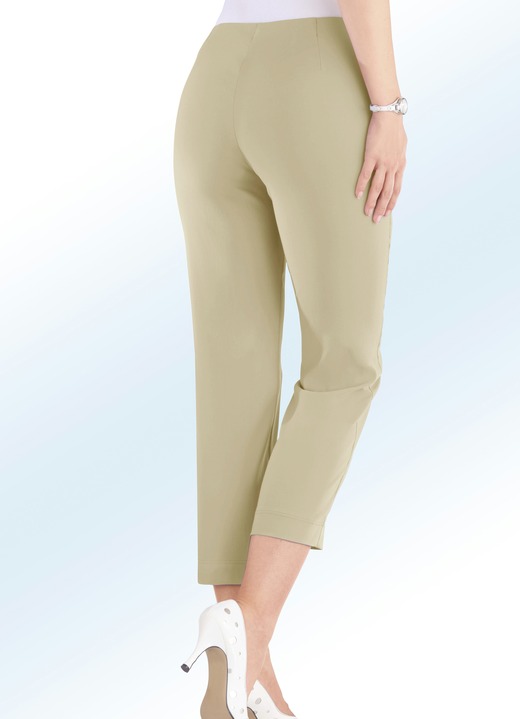 7/8-Hosen, Capris, Bermudas - 7/8-Hose in 14 Farben 7/8-Hosen, Capris, Bermudas - 7/8-Hose in 14 Farben, in Größe 017 bis 052, in Farbe BEIGE