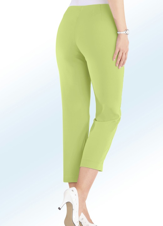 7/8-Hosen, Capris, Bermudas - 7/8-Hose in 14 Farben, in Größe 017 bis 052, in Farbe TAUPE Ansicht 2