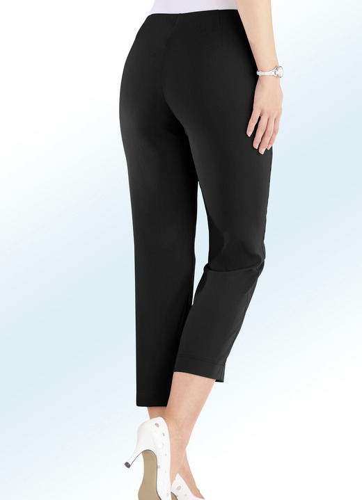 7/8-Hosen, Capris, Bermudas - 7/8-Hose in 14 Farben 7/8-Hosen, Capris, Bermudas - 7/8-Hose in 14 Farben, in Größe 017 bis 052, in Farbe SCHWARZ