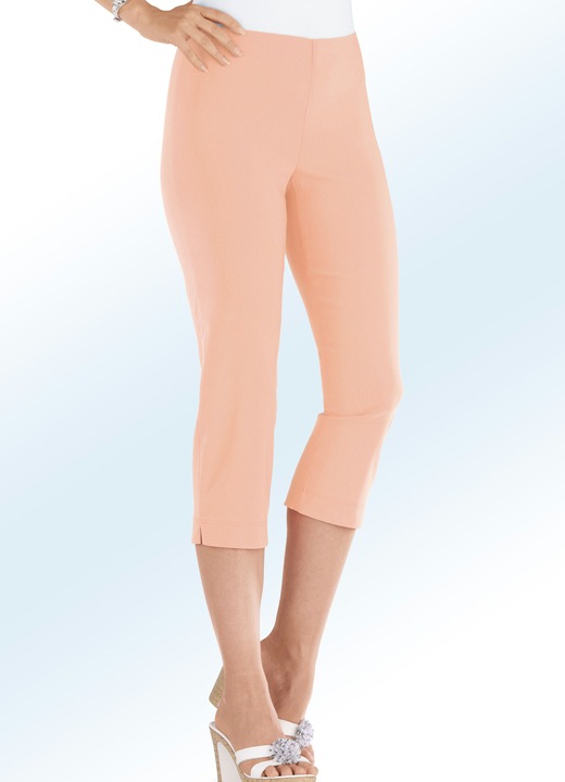 7/8-Hosen, Capris, Bermudas - Caprihose in 14 Farben Ansicht 13 7/8-Hosen, Capris, Bermudas - Caprihose in 14 Farben, in Größe 017 bis 052, in Farbe AQUA Ansicht 13