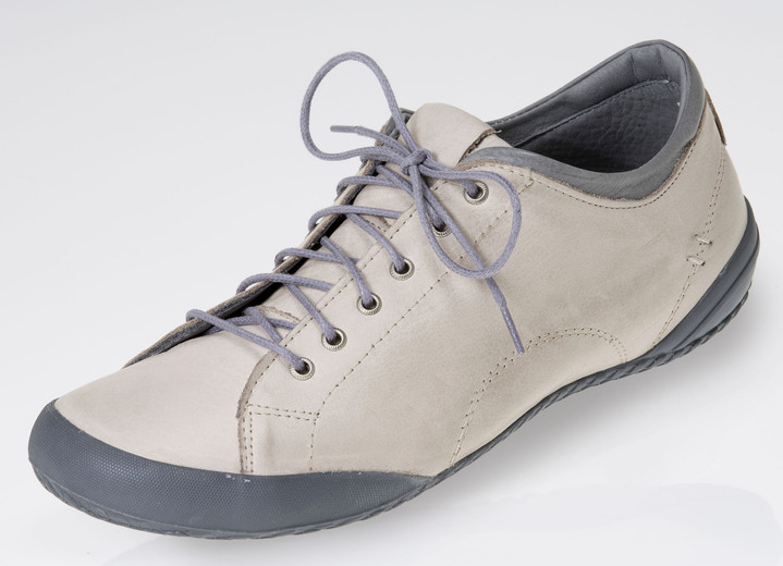 Slipper & Schnürschuhe - Andrea Conti, klassische Damen-Schnürschuhe, mit herausnehmbarem Lederfußbett, in Größe 036 bis 042, in Farbe KIESEL Ansicht 1