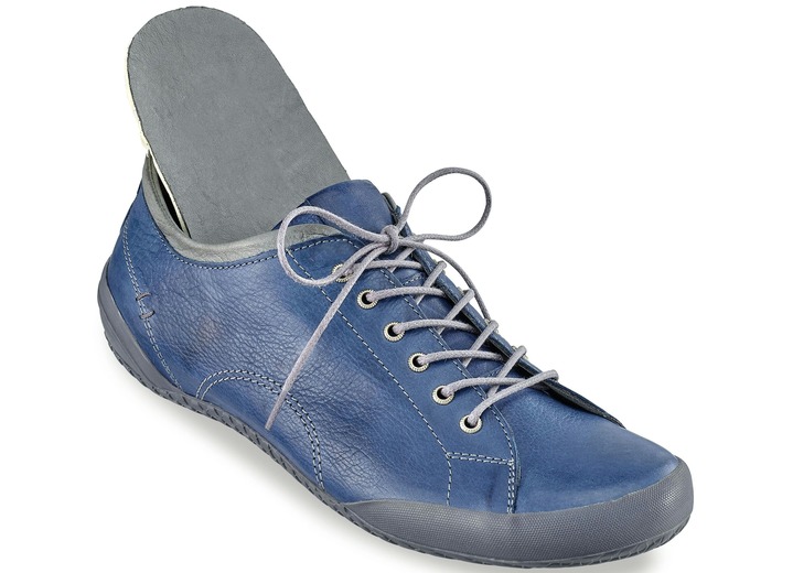 Slipper & Schnürschuhe - Andrea Conti, klassische Damen-Schnürschuhe, mit herausnehmbarem Lederfußbett, in Größe 036 bis 042, in Farbe KIESEL Ansicht 13