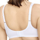 Soft-BH - Glamorise Minimizer-BH mit elastischer Spitze – Farbe WEISS – Ansicht 3 Soft-BH - Glamorise Minimizer-BH mit elastischer Spitze, in Größe 080 bis 110, in Cup H, in Farbe MARINE – Farbe WEISS – Ansicht 3