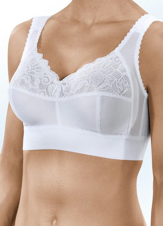 BH mit unterlegter Elastikspitze in den Obercups - | BADER