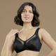 Soft-BH - Anita BH mit vorgeformten Cups – Farbe SCHWARZ – Ansicht 1 Soft-BH - Anita BH mit vorgeformten Cups, in Größe 075 bis 110, in Cup F, in Farbe WEISS – Farbe SCHWARZ – Ansicht 1