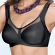 Soft-BH - Anita BH mit vorgeformten Cups – Farbe SCHWARZ – Ansicht 2 Soft-BH - Anita BH mit vorgeformten Cups, in Größe 075 bis 110, in Cup F, in Farbe WEISS – Farbe SCHWARZ – Ansicht 2