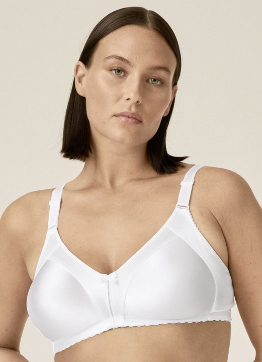 Soft-BH - Naturana Minimizer-BH mit vorgeformten Cups, in Größe 075 bis 105, in Cup F, in Farbe WEISS Ansicht 1