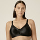 Soft-BH - Naturana Minimizer-BH mit vorgeformten Cups – Farbe SCHWARZ – Ansicht 1 Soft-BH - Naturana Minimizer-BH mit vorgeformten Cups, in Größe 075 bis 105, in Cup B, in Farbe ZARTAPRICOT – Farbe SCHWARZ – Ansicht 1