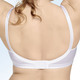 Soft-BH - Naturana Minimizer-BH mit vorgeformten Cups, in Größe 075 bis 105, in Cup B, in Farbe ZARTAPRICOT – Farbe WEISS – Ansicht 3
