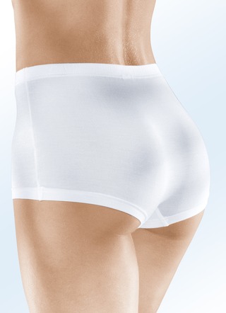 Viererpack Pants mit Gummizug im Bund