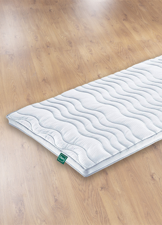 Matratzen & Topper - f.a.n. 7-Zonen-Kaltschaum-Matratzentopper Luxus Ortho-cel®, in Größe 129 (80/190 cm) bis 138 (180/200 cm), in Farbe