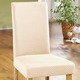 Sessel- & Sofaüberwürfe - Stretch-Stuhlbezug in toller Qualität, in Farbe CREME – Farbe CREME – Ansicht 1