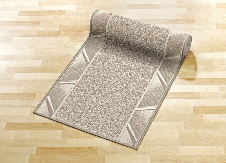 Läufer & Stufenmatten - Läufer nach Wunschmaß, für Fußbodenheizung geeignet, in Größe 103 (Läufer, 70 cm breit) bis 109 (Läufer, 120 cm breit), in Farbe BRAUN Ansicht 5