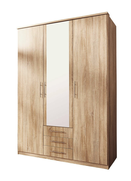 Schlafzimmerschränke - Schlafzimmerprogramm mit Komfortbetten, in Farbe WEISS, in Ausführung Nachttisch Ansicht 13