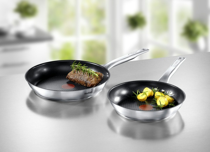 tefal edelstahl pfannen in profi qualitat topfe pfannen bader