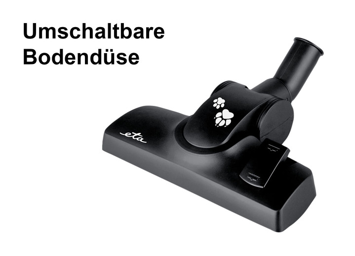 Mit Kabel - ETA Bodenstaubsauger Ansicht 4 Mit Kabel - ETA Bodenstaubsauger, in Farbe SCHWARZ Ansicht 4