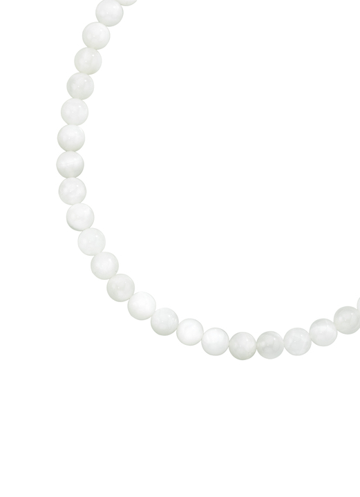 - Halskette oder Armband mit echt Natur-Mondstein, in Farbe , in Ausführung Armband, Länge 19 cm Ansicht 2