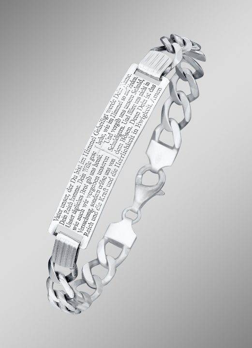 Armbänder - Massives Armband mit komplettem Vater unser..., in Farbe