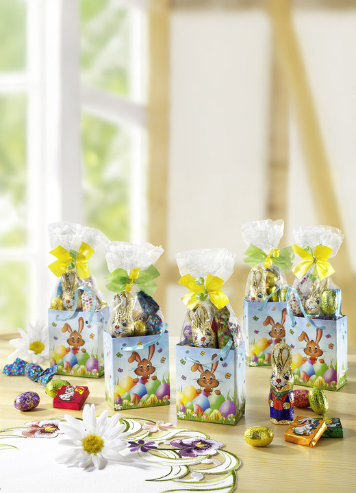 Osterleckereien - Geschenk-Tütchen, 5er-Set, in Farbe