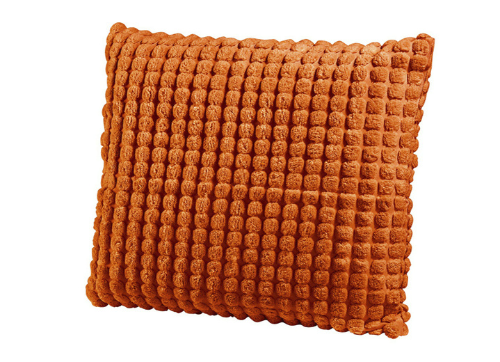 Dekokissen & Hüllen - Kissenbezüge mit Reißverschluss, in Größe 105 (40x40 cm) bis 110 (50x50 cm), in Farbe ALTROSA Ansicht 4