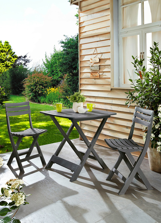 UV-beständiges Balkon-Set, 3-teilig