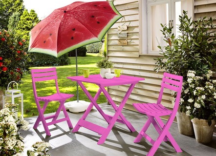 Balkon-Set, 3-teilig