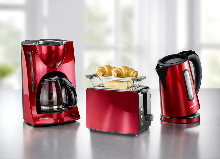 Küchengeräte-Serien - Efbe Schott Frühstücksserie, in Farbe ROT, in Ausführung Toaster