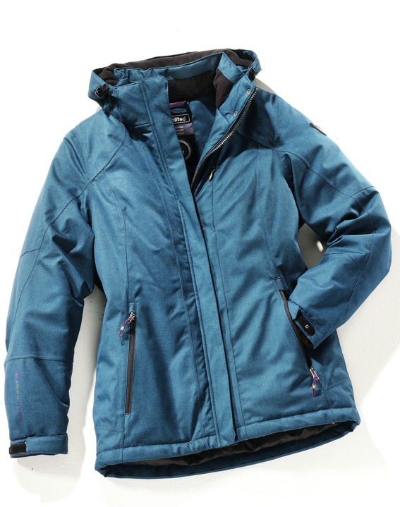 Kurz - Killtec® Damen-Funktionsjacke, in Größe 036 bis 048, in Farbe DUNKELAQUA