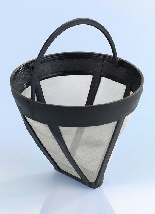 Haushaltshelfer - Kaffee-Dauerfilter, in Farbe SCHWARZ Ansicht 3