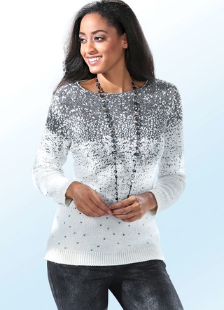 Pullover mit Glitzerverlauf
