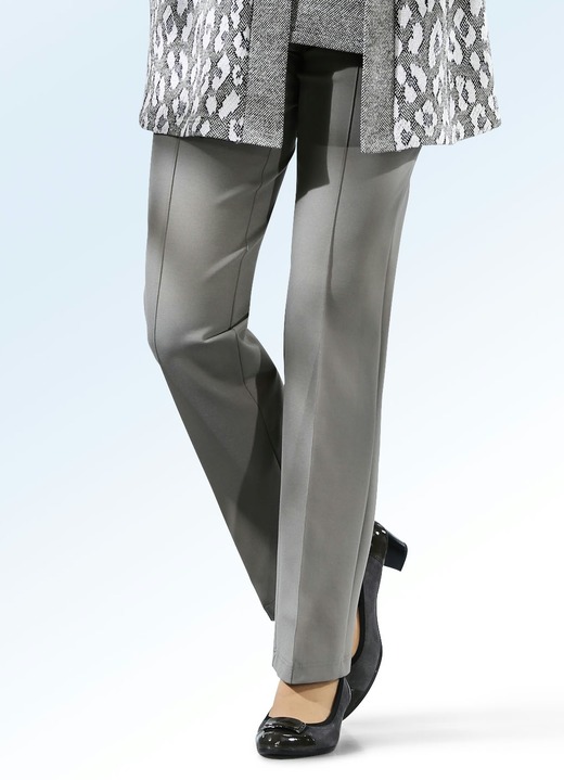 Hosen - Hose, in Größe 020 bis 058, in Farbe MITTELGRAU Ansicht 5