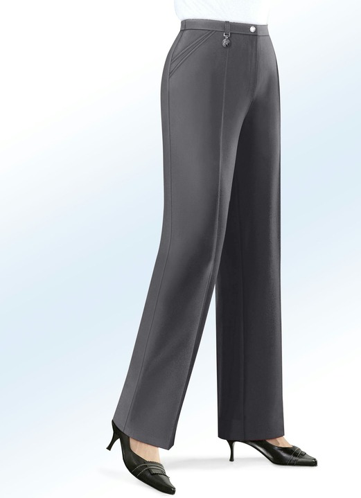 Hosen - Komforthose, in Größe 019 bis 100, in Farbe DUNKELGRAU Ansicht 1